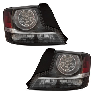 TruParts® - Driver and Passenger Side Replacement Tail Light Lens and Housings (Standard Line)