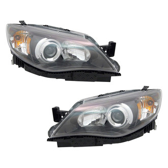 TruParts® - Driver and Passenger Side Replacement Headlight Set (CAPA Certified)