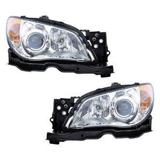 TruParts® - Driver and Passenger Side Replacement Headlight Set (CAPA Certified)