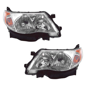 TruParts® - Driver and Passenger Side Replacement Headlight Set (Standard Line)