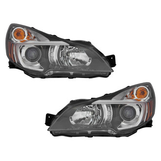 TruParts® - Driver and Passenger Side Replacement Headlight Set (CAPA Certified)