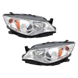 TruParts® - Driver and Passenger Side Replacement Headlight Set (CAPA Certified)