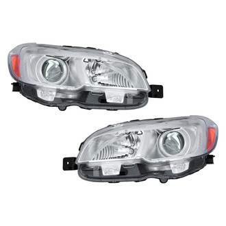TruParts® - Driver and Passenger Side Replacement Headlight Set (CAPA Certified)