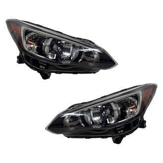 TruParts® - Driver and Passenger Side Replacement Headlight Set (CAPA Certified)