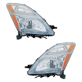TruParts® - Driver and Passenger Side Replacement Headlight Set Lens and Housing (CAPA Certified)