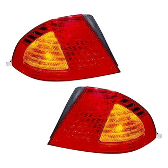TruParts® - Driver and Passenger Side Outer Replacement Tail Lights (CAPA Certified)