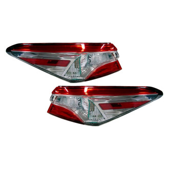 TruParts® - Driver and Passenger Side Outer Replacement Tail Lights (CAPA Certified)