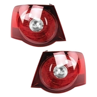 TruParts® - Driver and Passenger Side Outer Replacement Tail Lights (CAPA Certified)