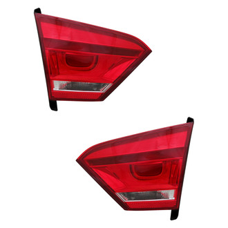TruParts® - Driver and Passenger Side Inner Replacement Tail Lights (CAPA Certified)
