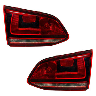 TruParts® - Driver and Passenger Side Inner Replacement Tail Lights (Standard Line)