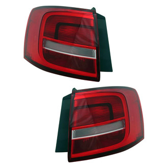 TruParts® - Driver and Passenger Side Outer Replacement Tail Lights (CAPA Certified)