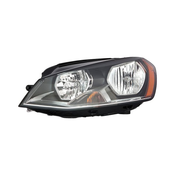 TruParts® - Driver Side Replacement Headlight, Volkswagen Golf
