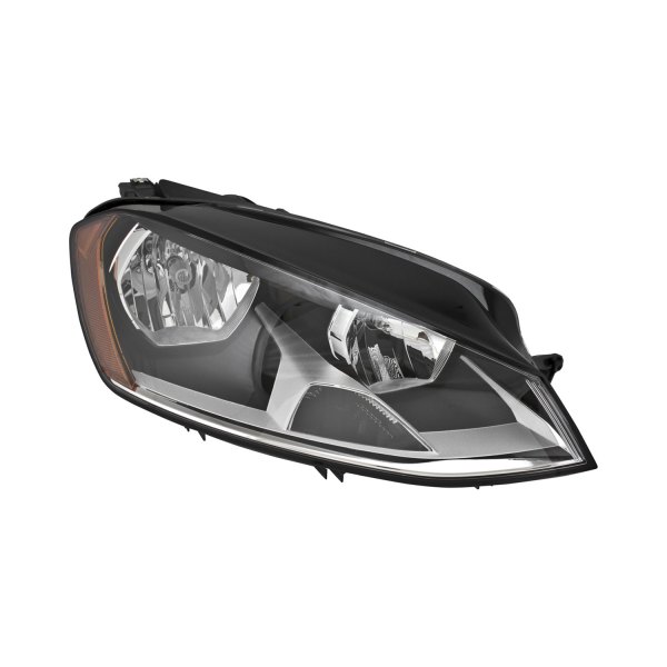 TruParts® - Passenger Side Replacement Headlight, Volkswagen Golf