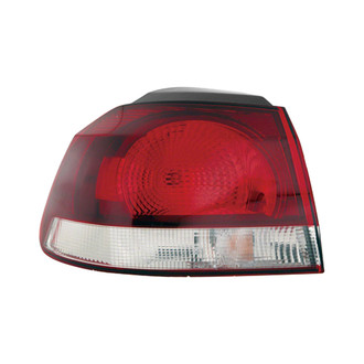 TruParts® - Driver Side Outer Replacement Tail Light Lens and Housing (Standard Line)