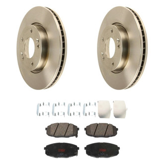 TRW® - Front Brake Kit with Ceramic Pads