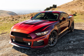 BATHURST Gloss Gunmetal on Ford Mustang
