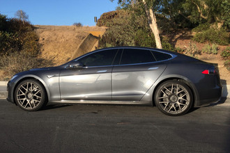 NURBURGRING Matte Bronze on Tesla