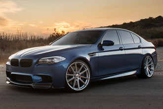 BATHURST Silver with Mirror Cut Face on BMW M5