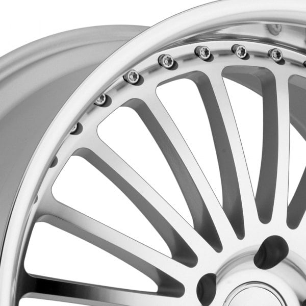 TSW® SILVERSTONE Wheels - Silver with Mirror Cut Face and