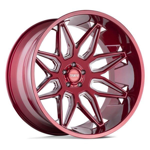 TUFF® - T3B Candy Red with Milled Spokes