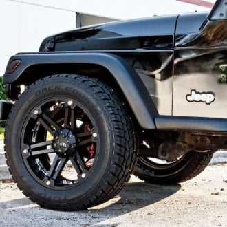 TUFF® - T01 Flat Black on Jeep Wrangler