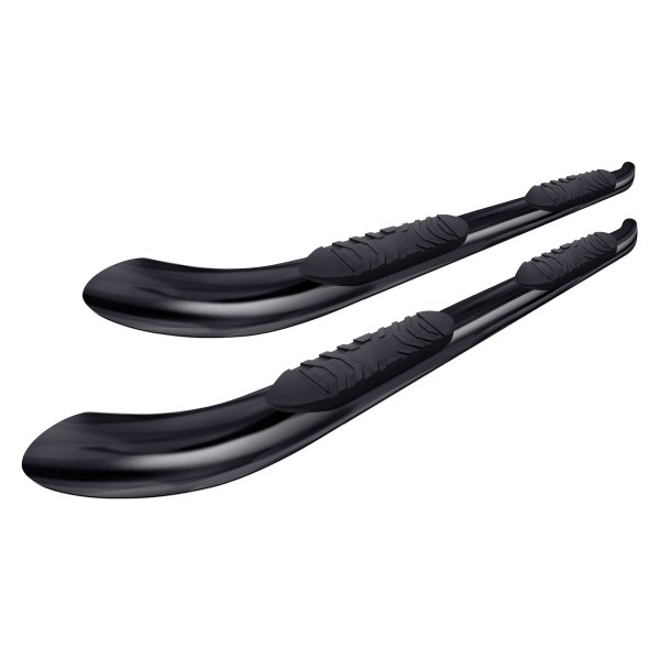 Tuff-Bar® - 5" Black Oval Tube Step Bars with 30 Degree Bend