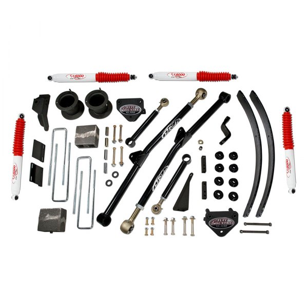 Tuff Country® - Front and Rear Long-Travel Suspension Lift Kit