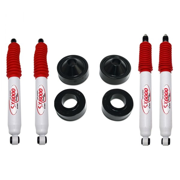 Tuff Country® 42005KH 2" x 1" Front and Rear Coil Spring Spacers