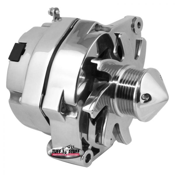 Tuff Stuff Performance® - Silver Bullet™ Alternator with Serpentine Pulley (100A)