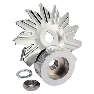 Tuff Stuff Performance® - Alternator Fan with Pulley Combo
