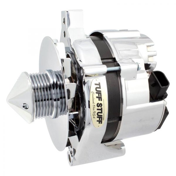 Tuff Stuff Performance® - Ford 2G Silver Bullet™ Alternator with Serpentine Pulley (75A; 12V)