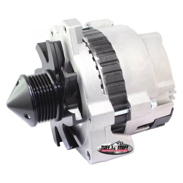 Tuff Stuff Performance® - GM CS130 Silver Bullet™ Alternator with Serpentine Pulley (160A; 12V)