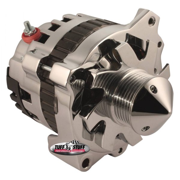 Tuff Stuff Performance® - GM CS130 Silver Bullet™ Alternator with Serpentine Pulley (160A; 12V)