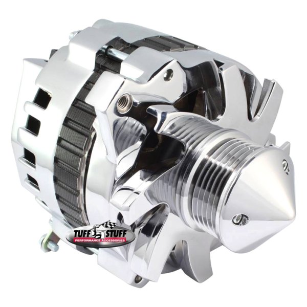 Tuff Stuff Performance® - GM CS130 Silver Bullet™ Alternator with Serpentine Pulley (160A; 12V)