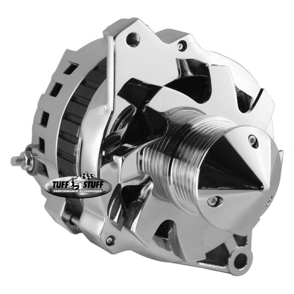 Tuff Stuff Performance® - GM CS130 Silver Bullet™ Alternator with Serpentine Pulley (160A; 12V)