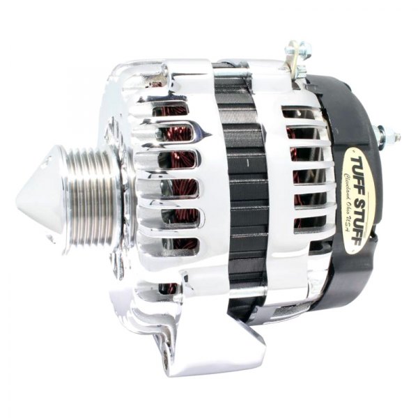 Tuff Stuff Performance® - GM AD244 Silver Bullet™ Alternator with Serpentine Pulley (225A; 12V)