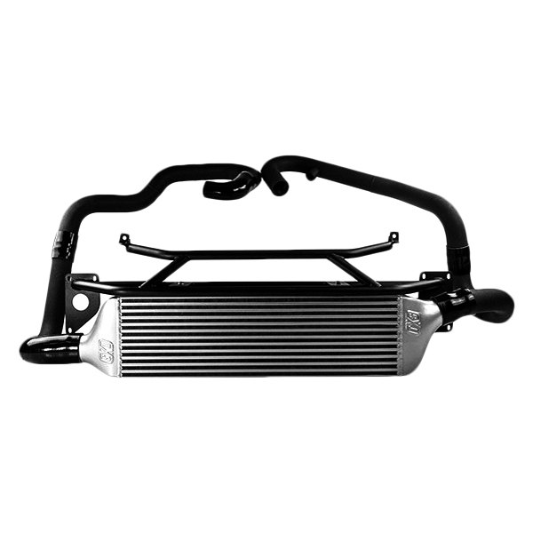 TurboXS® - Front Mount Intercooler Kit with Wrinkle Black Pipes