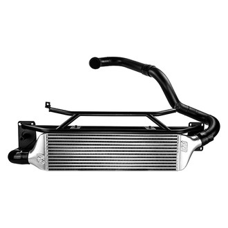 TurboXS® - Front Mount Intercooler Kit with Wrinkle Black Pipes