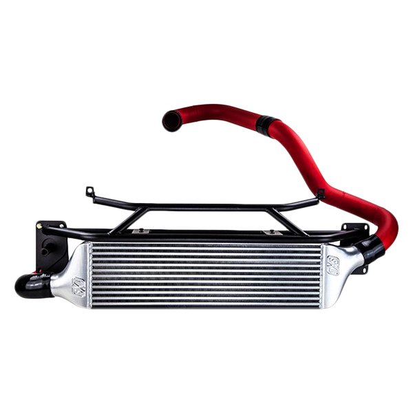 TurboXS® - Front Mount Intercooler Kit with Wrinkle Red Pipes