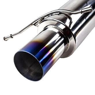 TurboXS® - 304 SS Axle-Back Exhaust System with Single Rear Exit