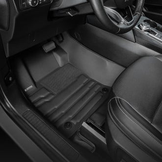 TuxMat® - 1st & 2nd Row Black Floor Liner Set