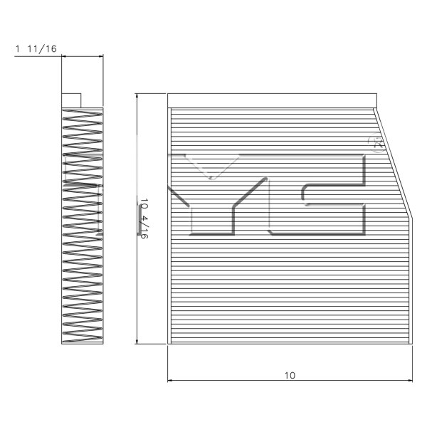 TYC® - Cabin Air Filter