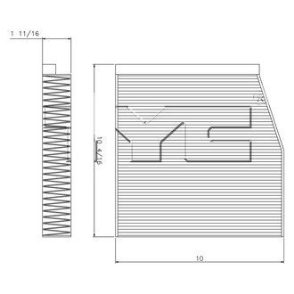 TYC® - Cabin Air Filter