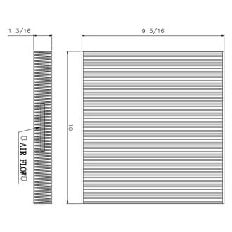 TYC® - Cabin Air Filter