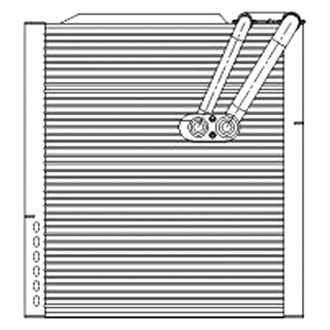 TYC® - A/C Evaporator Core
