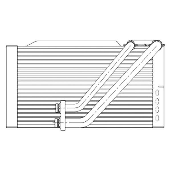 TYC® - A/C Evaporator Core