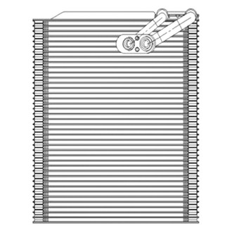 TYC® - A/C Evaporator Core