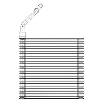 TYC® - A/C Evaporator Core