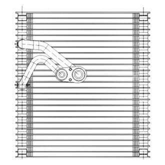 TYC® - A/C Evaporator Core