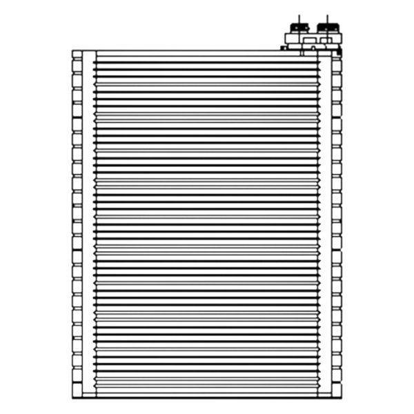 TYC® - A/C Evaporator Core